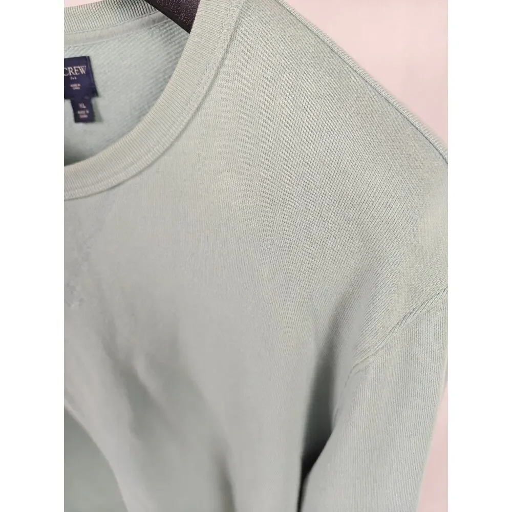 Men’s J.Crew Crewneck Sweatshirt Mint Green XL